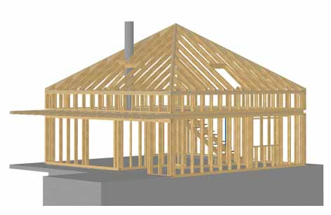 Holzbauplanung EFH in Oberwangen